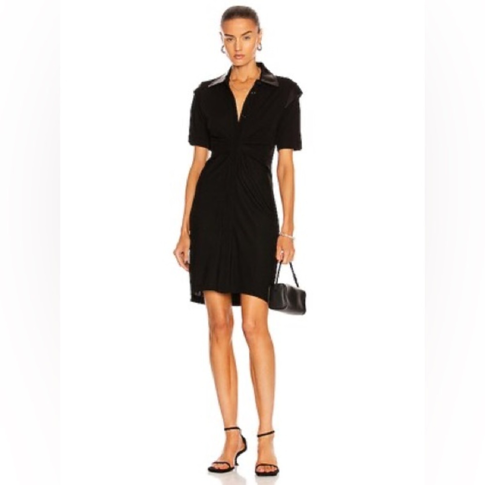 Helmet Lang‎ Black Shirt Dress, Sleek, Women’s Medium